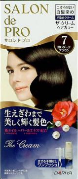 楽天市場】ダリヤ サロンドプロ ザ・クリームヘアカラー ( 白髪用 ) 7