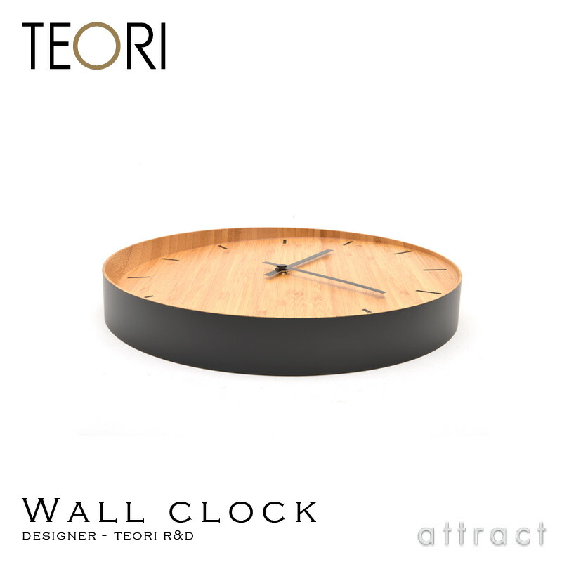 楽天市場】テオリ TEORI WALL CLOCK ウォールクロック Φ30cm P-WC