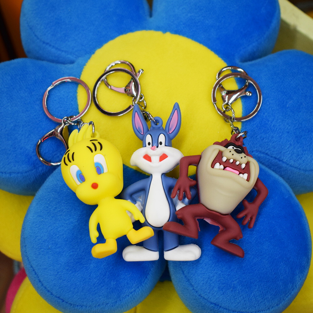 楽天市場】3Dラバーキーホルダー 【LOONEY TUNES】/ ルーニー