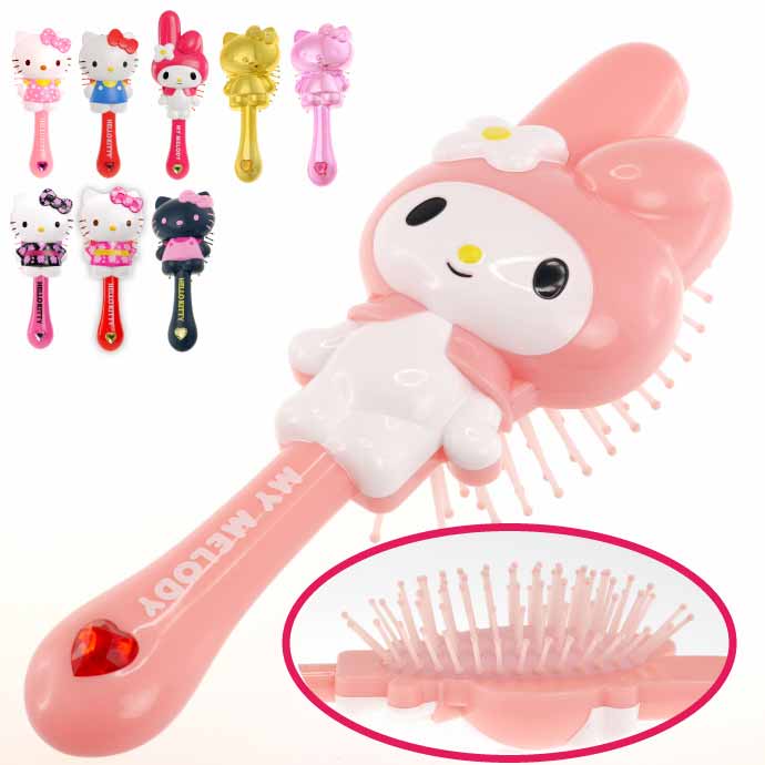 楽天市場】マイメロディ MyMelody ダイカット ヘアーブラシ ピンク