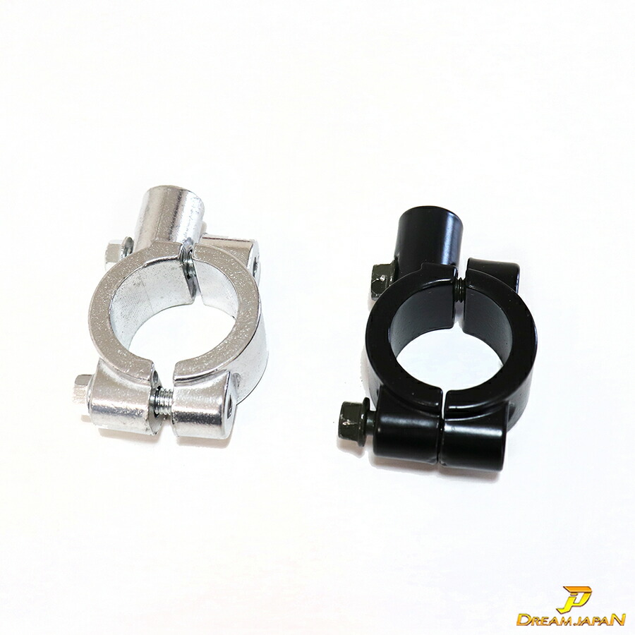 楽天市場】バイク ミラーホルダー ミラークランプ 10mm 正ネジ / 25mm