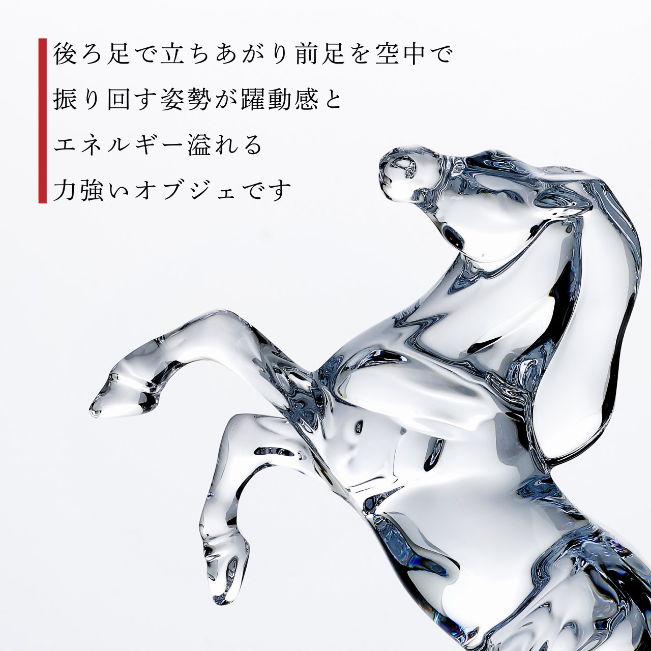 楽天市場】【正規店入荷】【名入れ代込】Baccarat バカラ いななく馬
