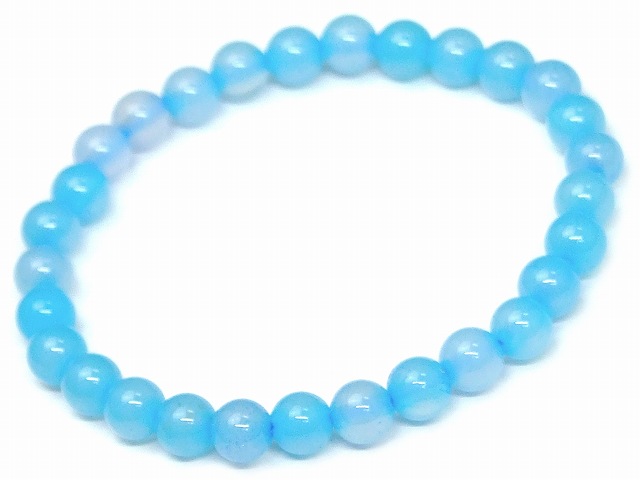 楽天市場】≪34241C≫○6mm○薄ブルーカルセドニー○送料無料有○内径