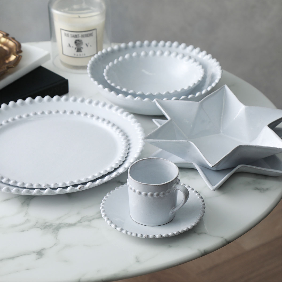 楽天市場】Astier de Villatte アスティエ・ド・ヴィラット プレート