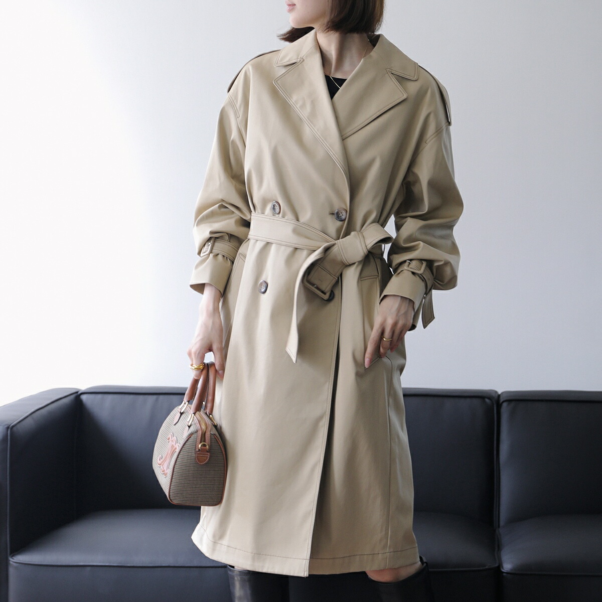 楽天市場】MAX MARA Studio マックスマーラ ステュディオ トレンチ