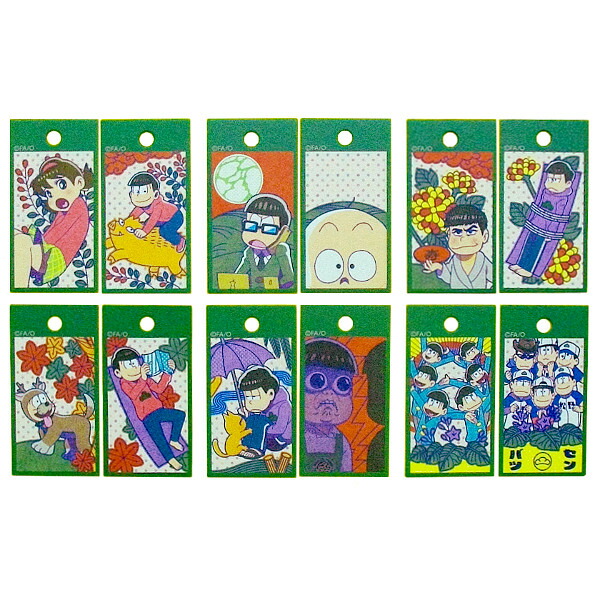 楽天市場】おそ松さんはなふだマスコットより6種バンダイ赤塚不二夫