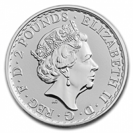 楽天市場】即納・追跡可 新品未使用 2018 イギリス ブリタニア銀貨1