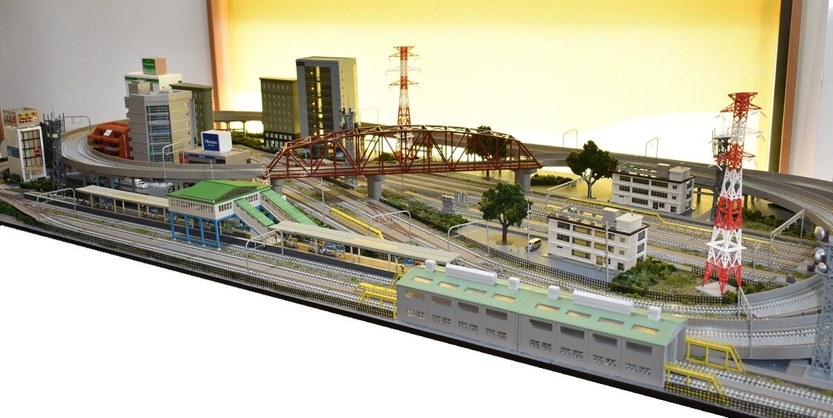 楽天市場】鉄道模型ジオラマレイアウトNゲージ用 複線渡り線