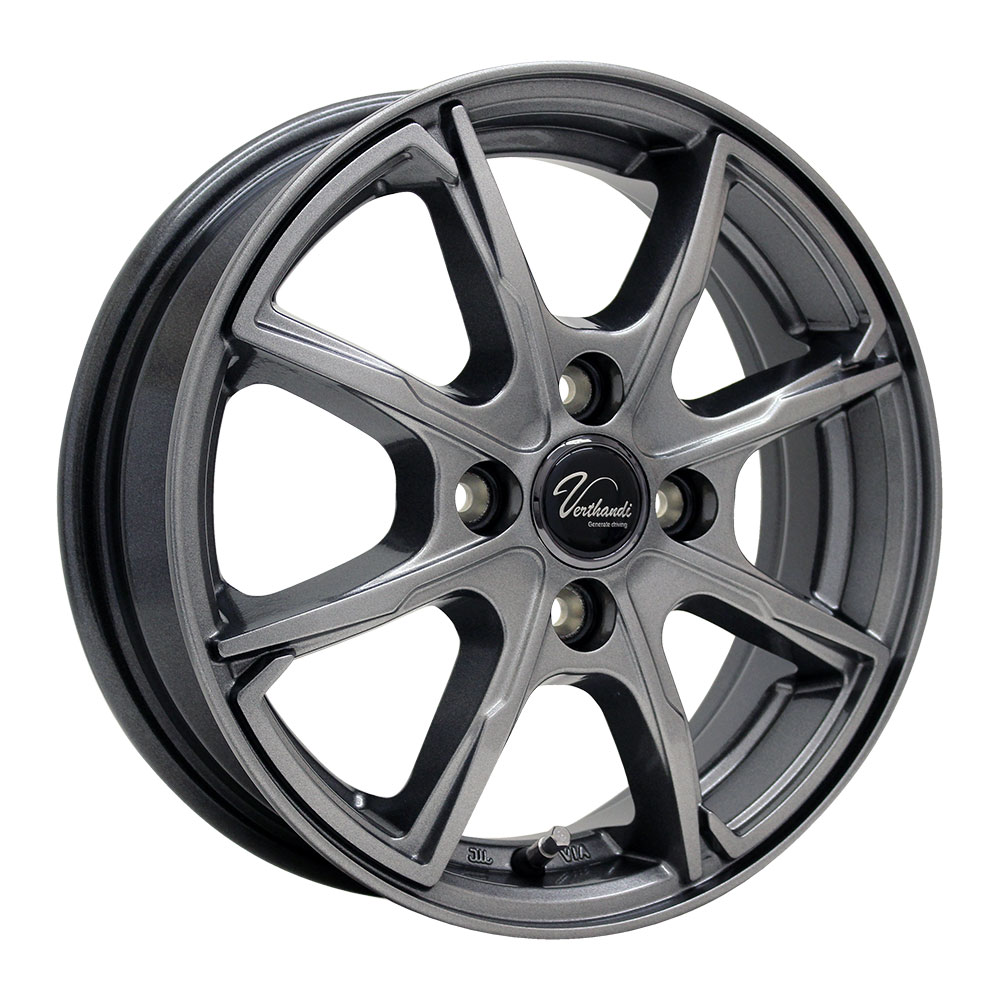 楽天市場】【4枚セット】 Verthandi PW-S8 14x4.5 +45 100x4 METALLIC