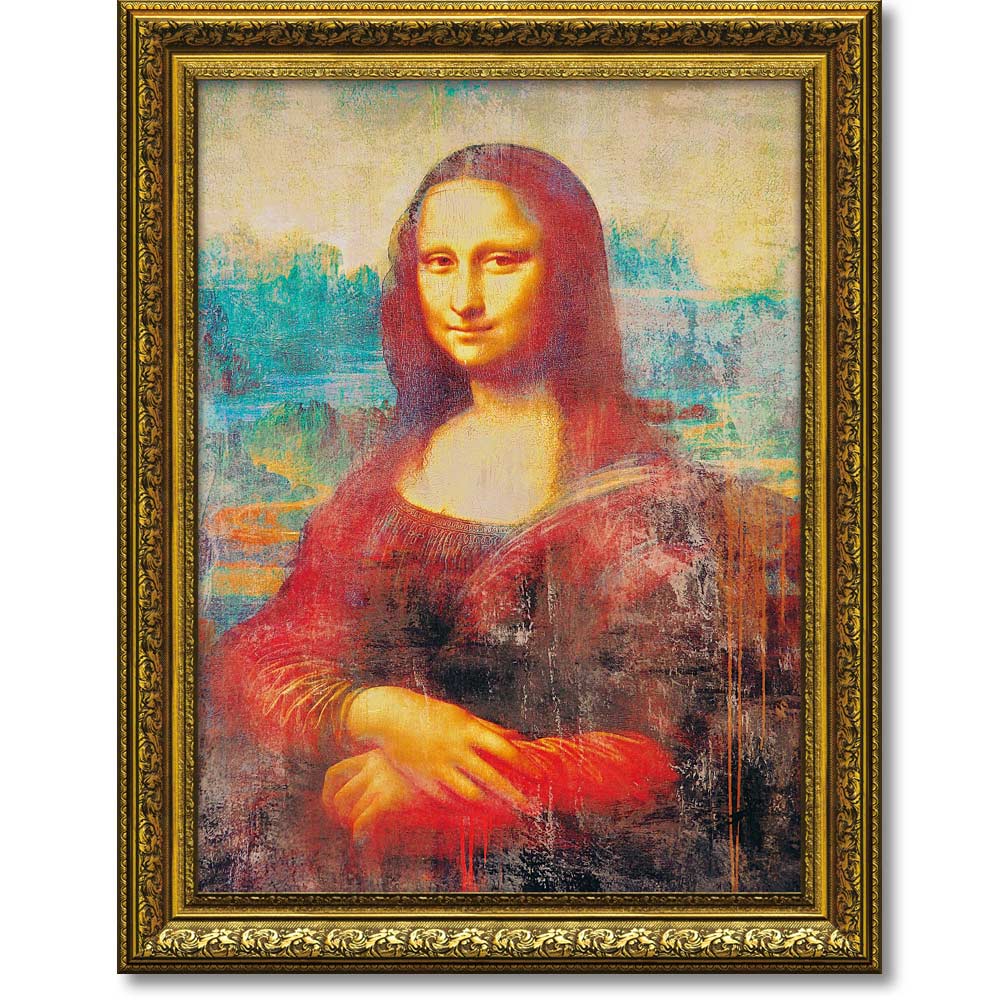 楽天市場】絵画 エリック シェスティエール「ダヴィンチ モナリザ」 額