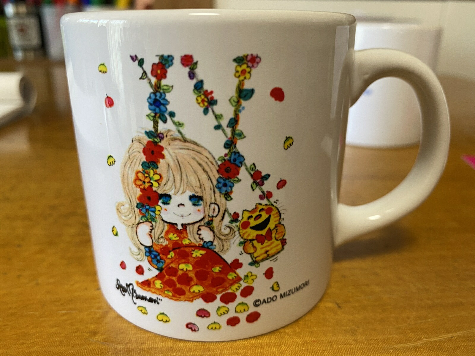 楽天市場】水森亜土のおもちゃ箱画廊オリジナル 亜土ちゃんグッズ 陶器