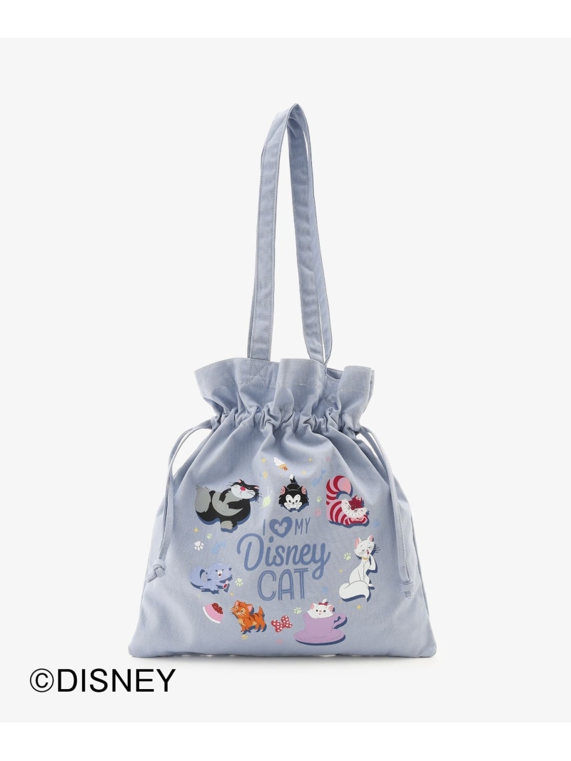 楽天市場】キャンバス巾着トートバッグ/Disney CATS&DOGS COLLECTION