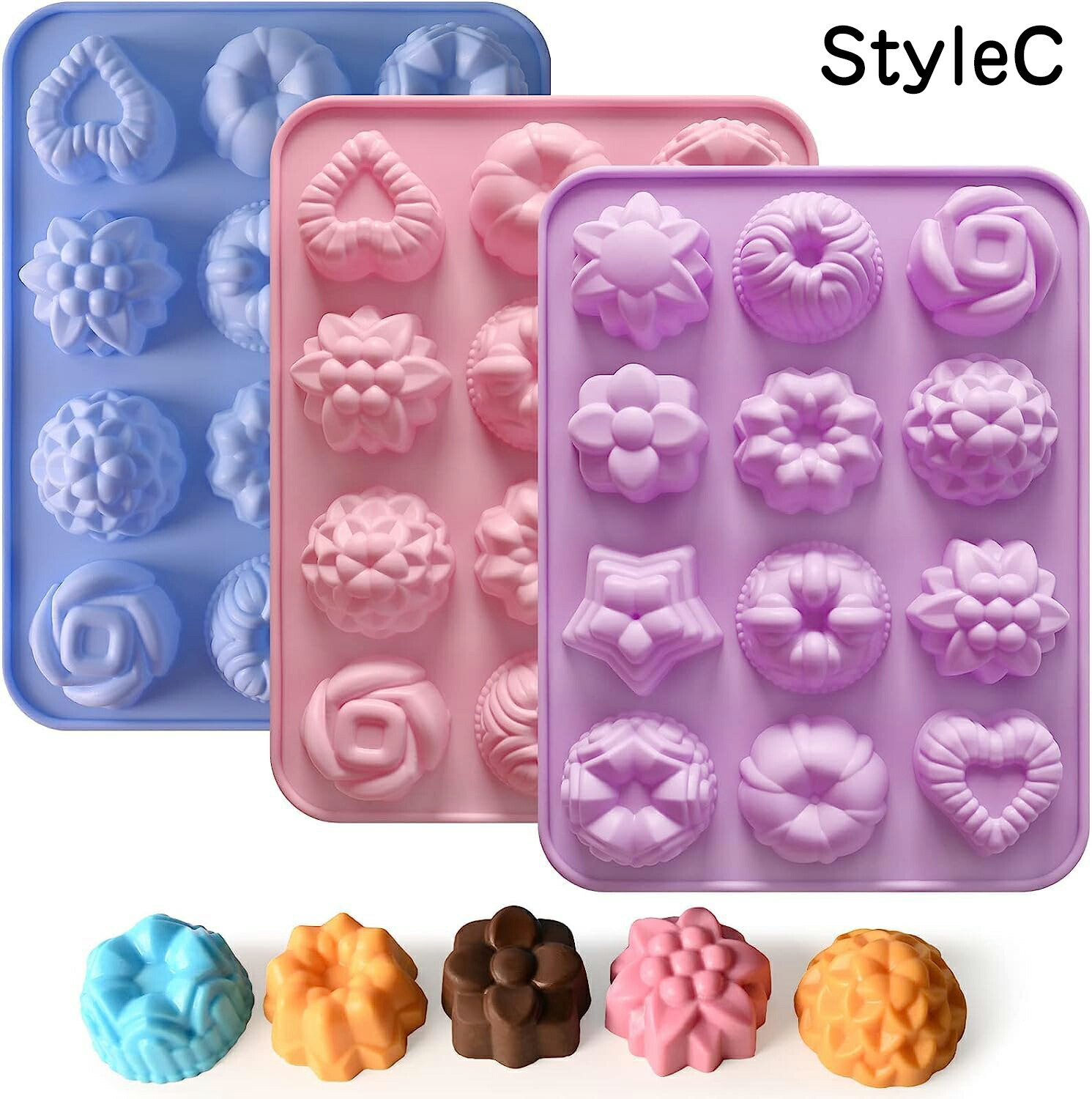 飴細工 チョコ細工 たねやシリコン型 飴細工 チョコ細工 たねや