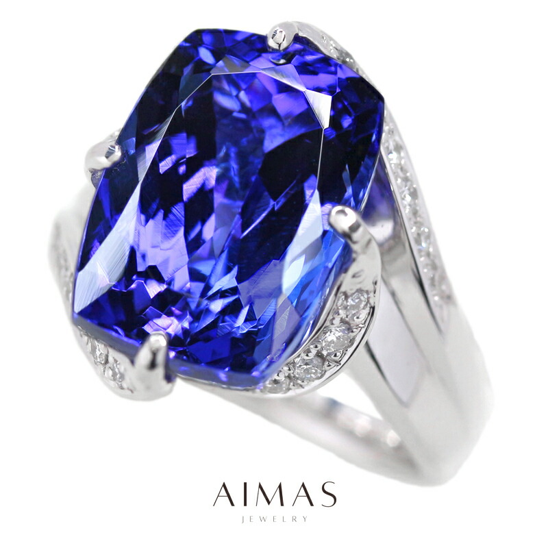 楽天市場】【ｾｰﾙ】タンザナイト 11.6ct リング 13号 PT900 プラチナ