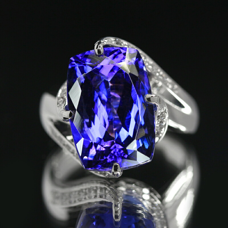 楽天市場】【ｾｰﾙ】タンザナイト 11.6ct リング 13号 PT900 プラチナ