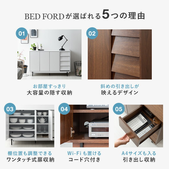 楽天市場】【2/25限定！5%OFFクーポン配布中】 キャビネット 木製 収納