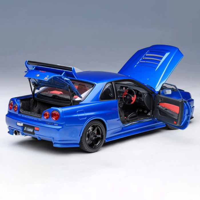 楽天市場】ミニカー 1/18 日産 nismo 記念モデル R34 GT-R Z-tune