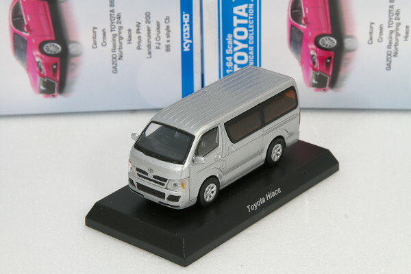 楽天市場】＜中古品＞京商 1/64 トヨタ ハイエース シルバー ※箱なし