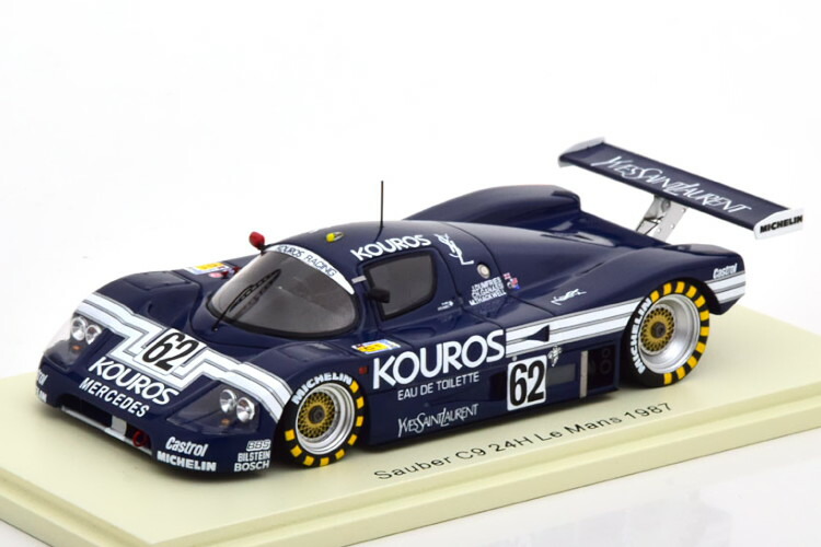 楽天市場】スパーク 1/43 メルセデス・ベンツ ザウバー C9 #62 ル