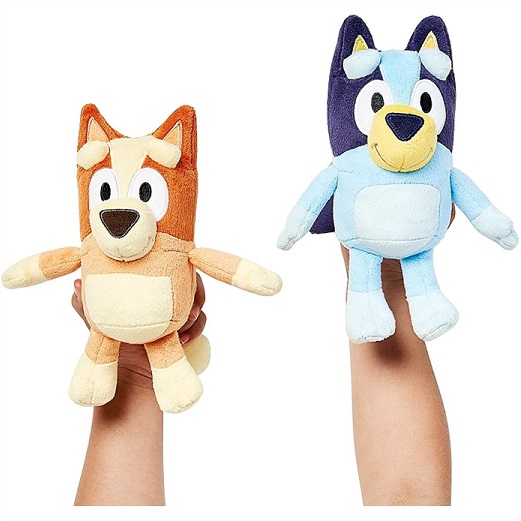 楽天市場】ディズニー ジュニア ブルーイ ＆ ビンゴ ぬいぐるみ 2体