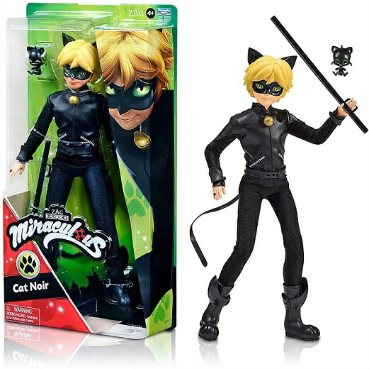 楽天市場】Miraculous Cat Noir ミラキュラス シャノワール 11インチ