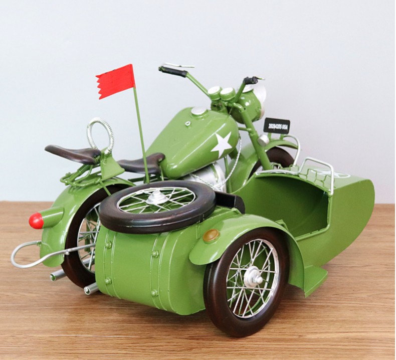 楽天市場】激レア！三輪車のオートバイモデル レトロ鉄製品 かっこいい
