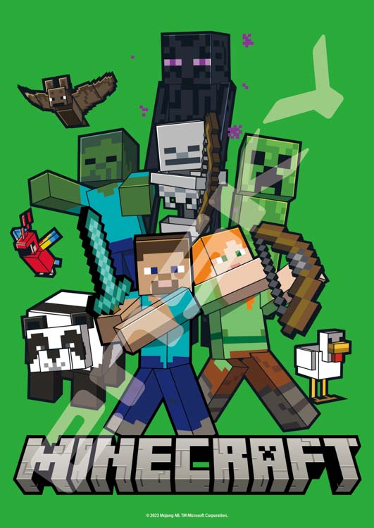 楽天市場】ジグソーパズル Adventure Mode(MINECRAFT) 208ピース ENS