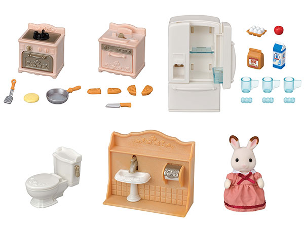 エポック社 シルバニアファミリー あそびがいっぱい！はじめての家具