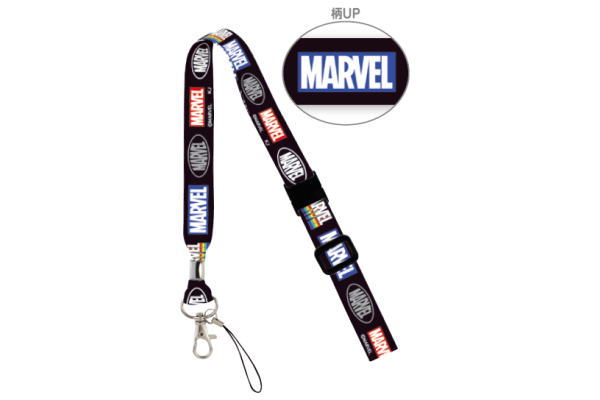 楽天市場】【送料無料】 マーベル MARVEL ネックストラップロゴ