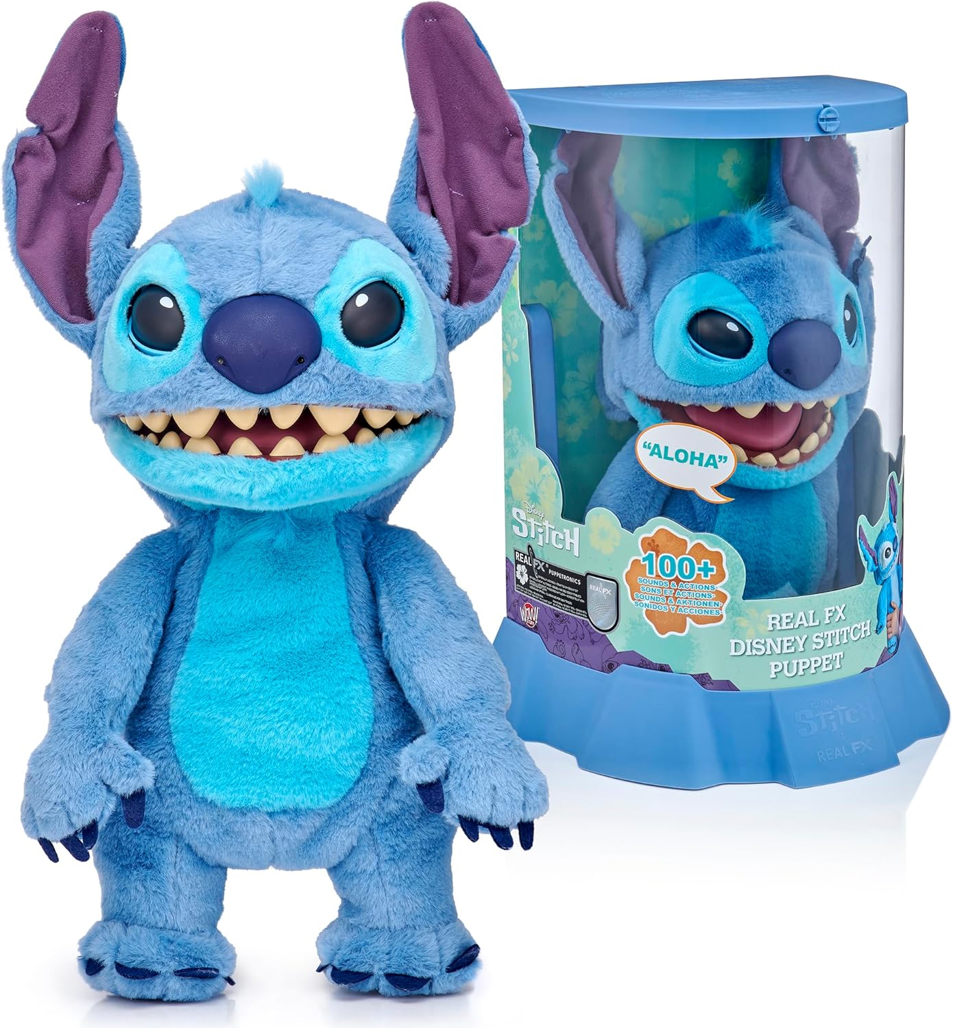 楽天市場】[WOW! Stuff] ディズニー スティッチ パペット ぬいぐるみ