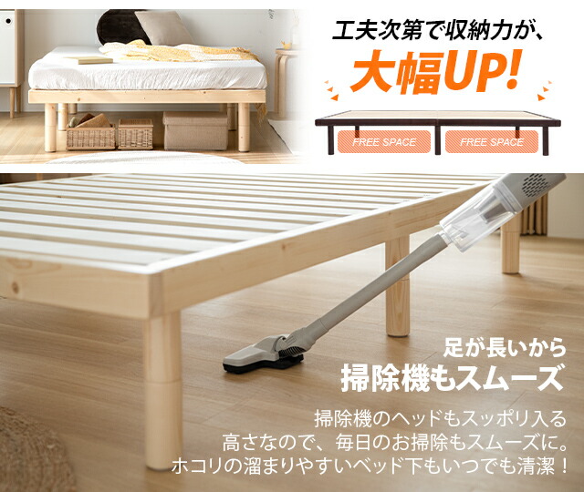 楽天市場】[クーポンで6%OFF／10時から] ベッド すのこベッド すのこ