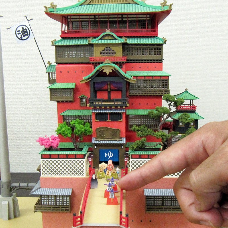 楽天市場】さんけい みにちゅあーとキット 1/150 スタジオジブリ作品
