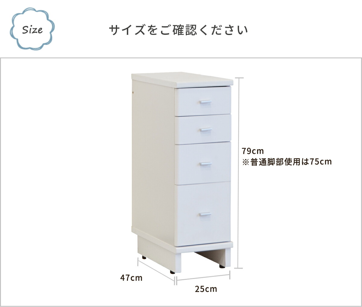 楽天市場】すき間収納 スリムラック 幅 25cm 隙間収納 洗面所 防水パン