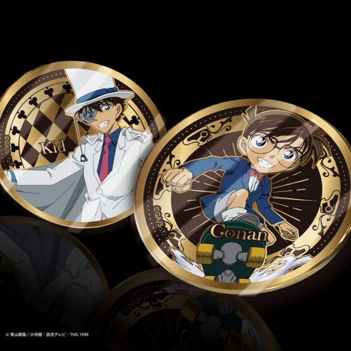 楽天市場】O 名探偵コナン 金バッジ Vol.1 BOX売り【1BOX10パック入り