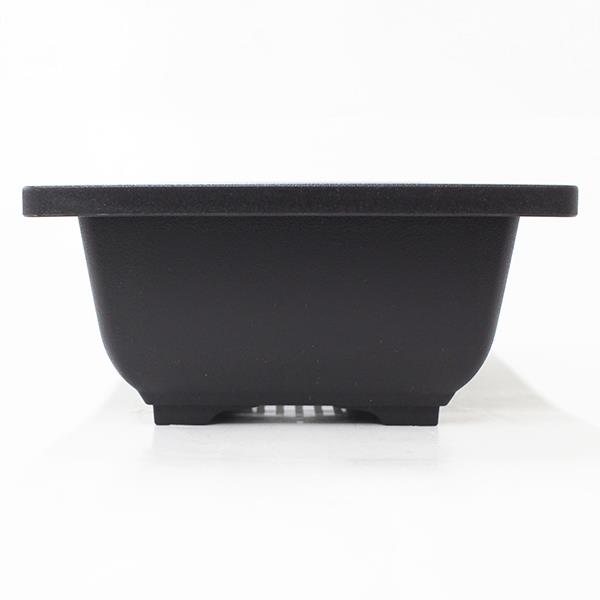楽天市場】盆栽鉢角型 19cm (100円ショップ 100円均一 100均一 100均