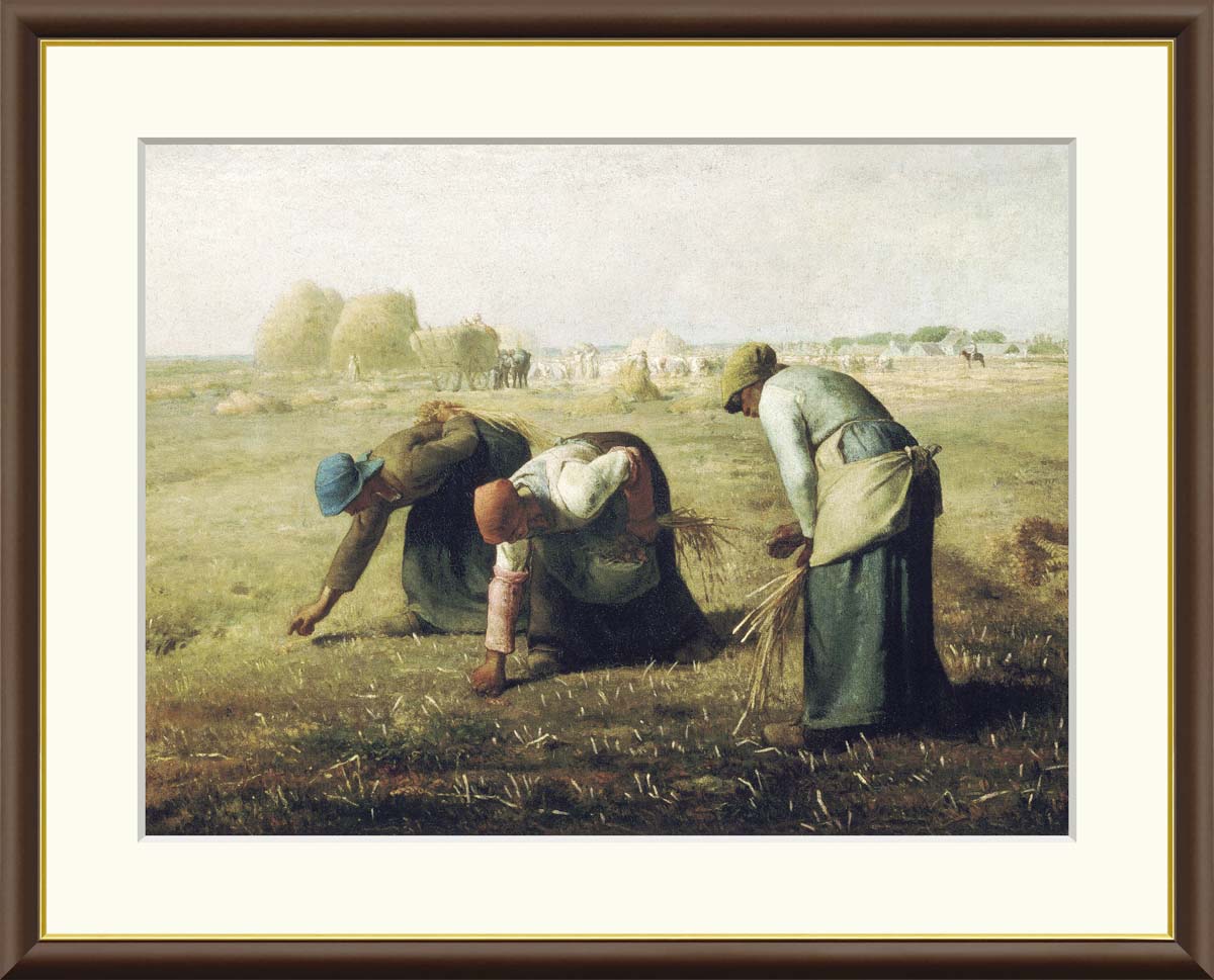 楽天市場】有名 画家 ミレー 「落穂拾い」 F8:61cm×49.5cm F6:52cm