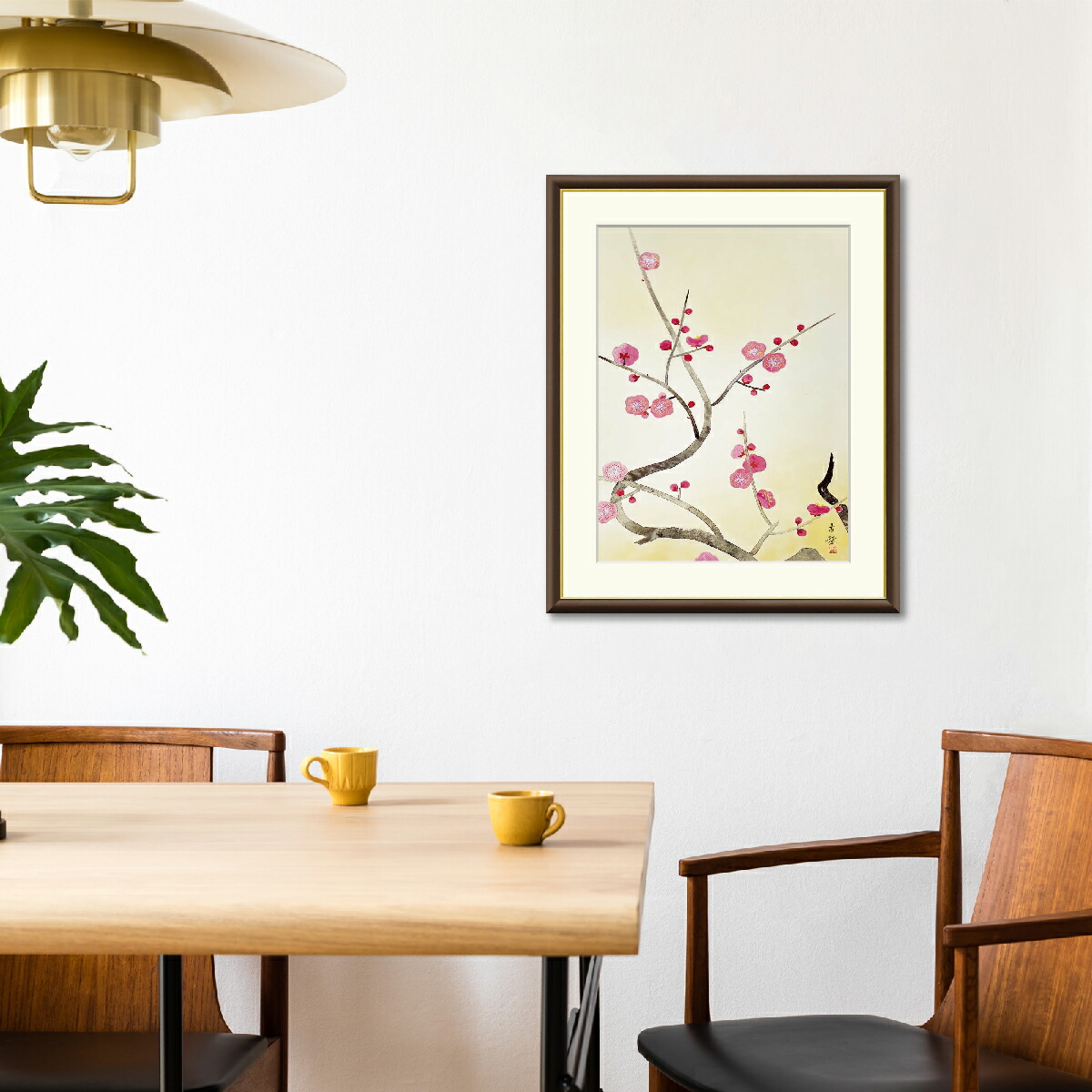 楽天市場】絵画 日本画 額入りアート 小林古径「紅梅」J2-047 F8:61cm