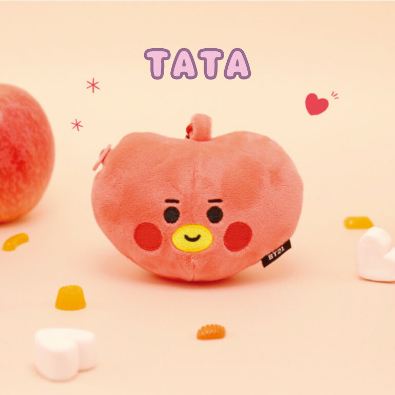楽天市場】BT21 コインケース 小銭入れ ふわふわ カラビナ
