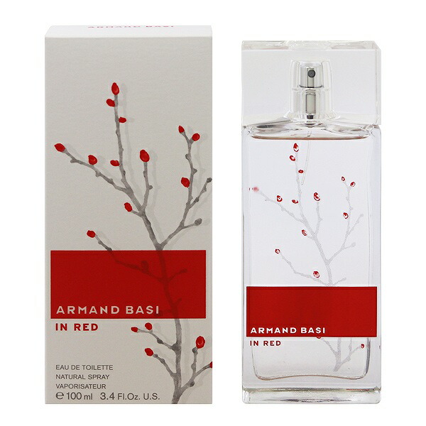 楽天市場】香水 ARMAND BASI インレッド EDT・SP 100ml 【送料無料