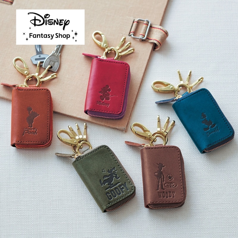 楽天市場】【Disney】 ディズニー 栃木レザー製牛革のスマートキー