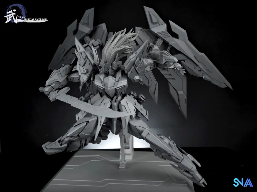 楽天市場】SNAA 1/100 機甲 モデル ロボット 武皇 皇者シリーズ 可動