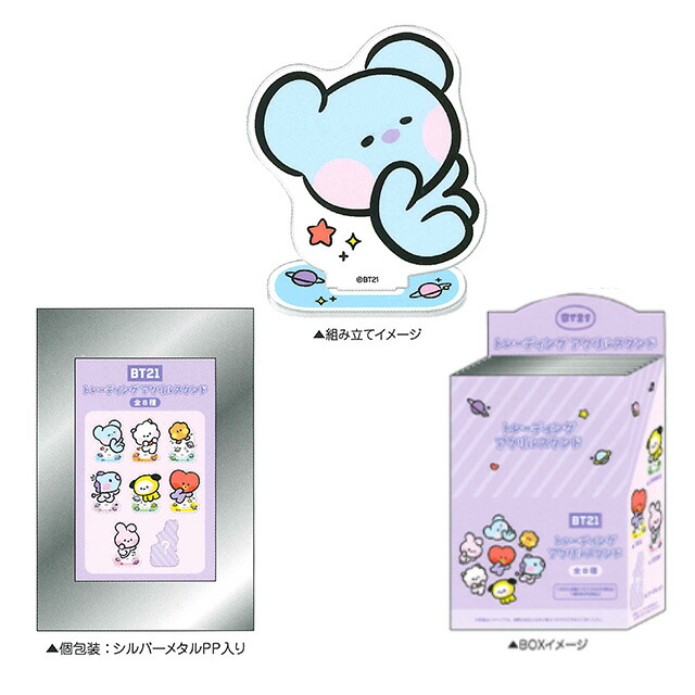 楽天市場】【送料無料】BT21 minini トレーディングアクリルスタンド