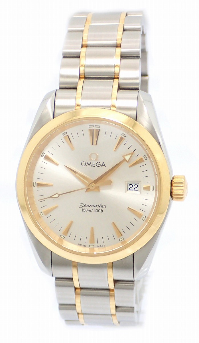 楽天市場】【ウォッチ】OMEGA オメガ シーマスター アクアテラ K18