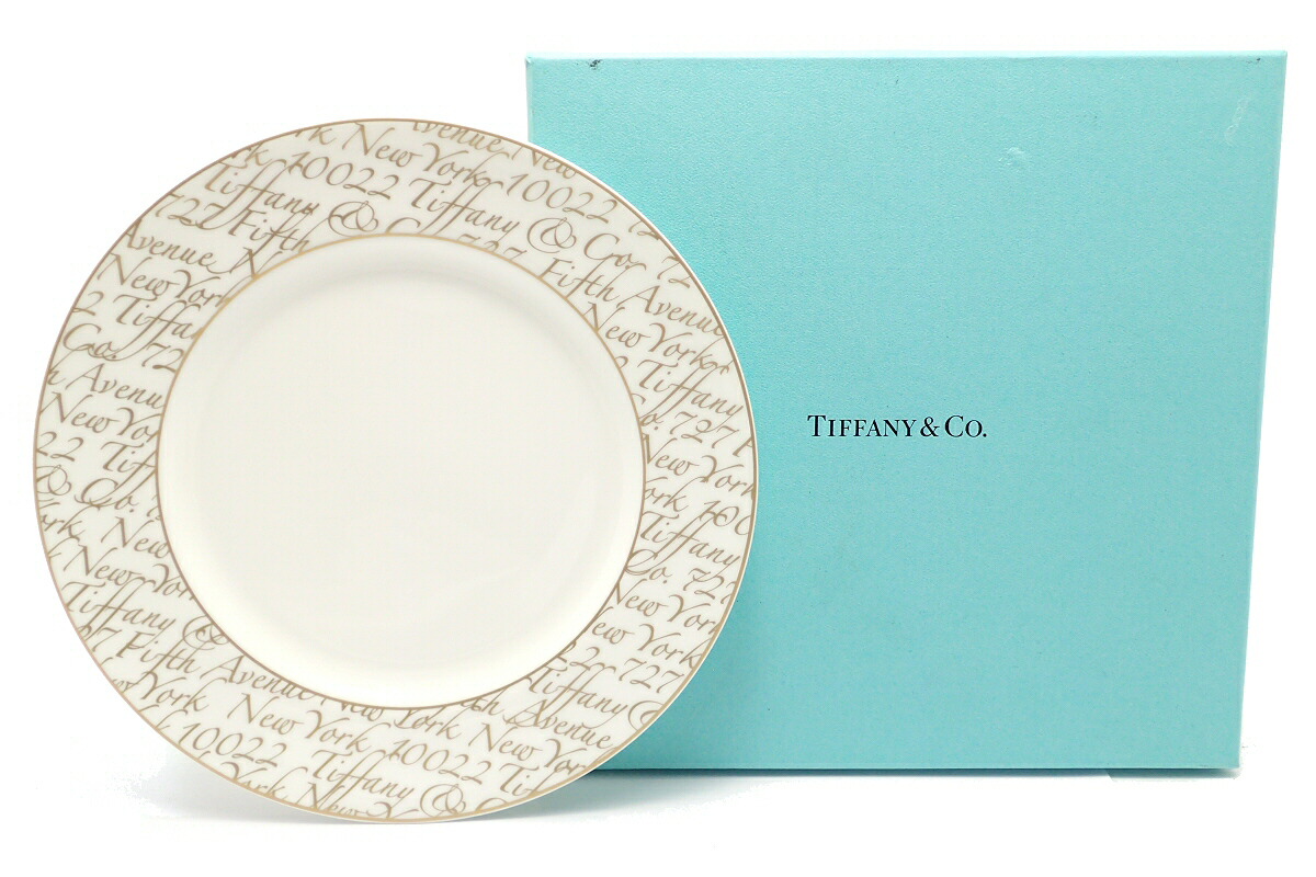 楽天市場】【新品未使用品】TIFFANY&Co. ティファニー ノーツプレート