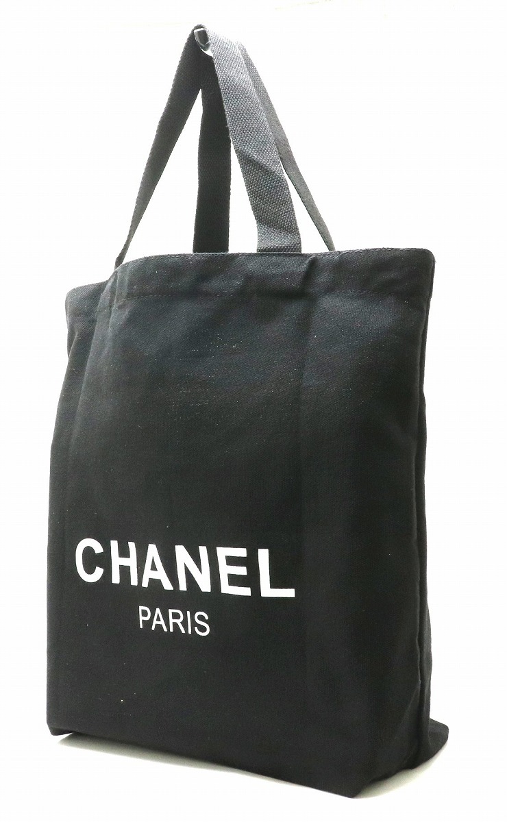 楽天市場】【バッグ】CHANEL シャネル ロゴ ノベルティ トートバッグ