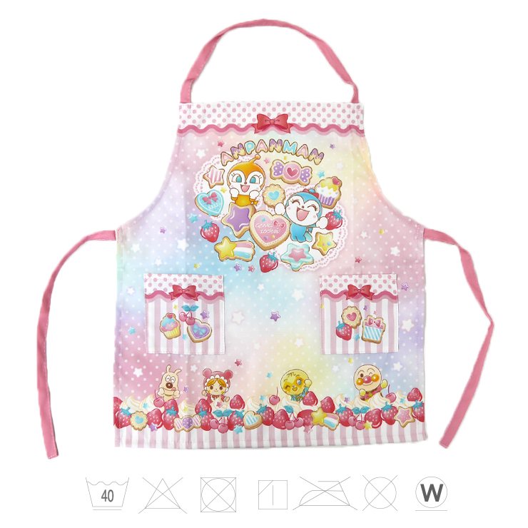 楽天市場】子ども用エプロン ドキンちゃん コキンちゃん エプロン