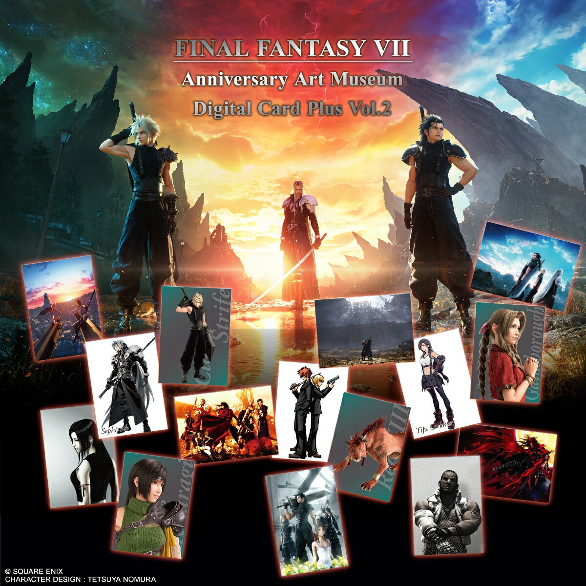 楽天ブックス: ファイナルファンタジーVII アニバーサリーアート