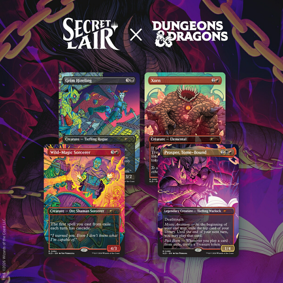 楽天市場】Secret Lair Countdown Kit: An Encyclopedia of Magicの通販