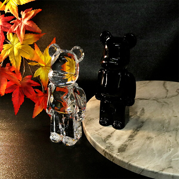 楽天市場】【新品】 バカラ フィギュア ベアブリック BE@RBRICK
