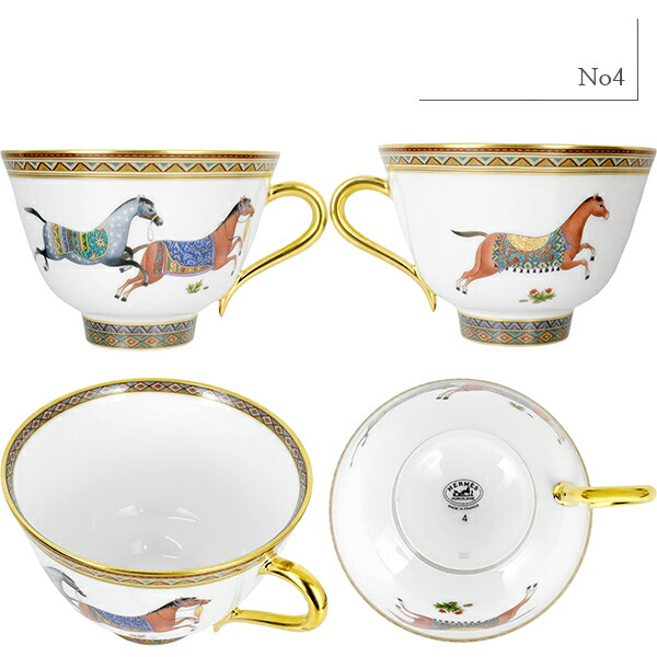 楽天市場】【新品】 エルメス カップ & ソーサー ペア シュヴァル